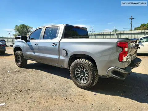 2019 Chevrolet Silverado K1500 Rst VIN 3GCUYEED9KG278204 фото 2