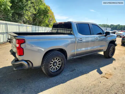 2019 Chevrolet Silverado K1500 Rst VIN 3GCUYEED9KG278204 фото 3