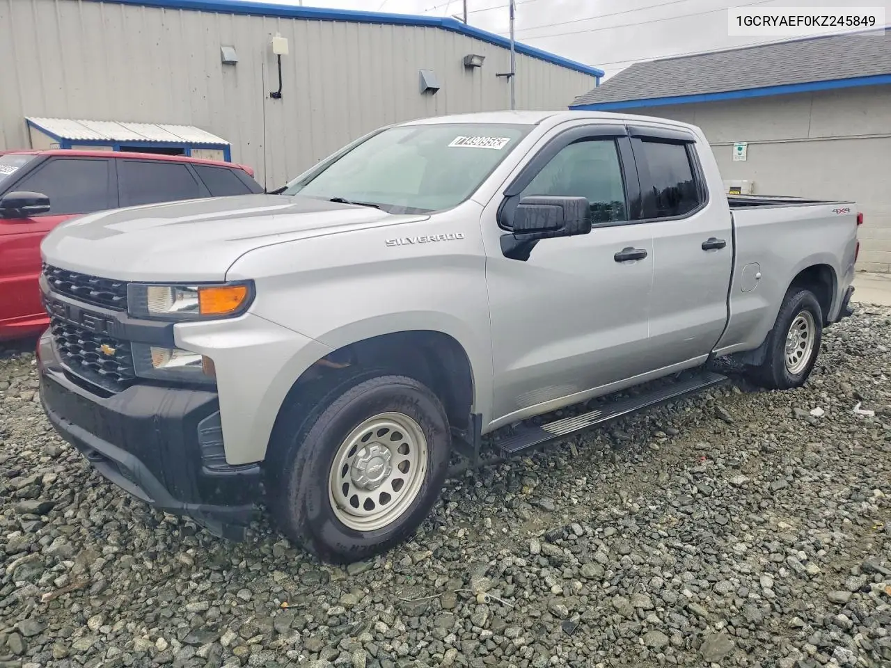 2019 Chevrolet Silverado K1500 VIN 1GCRYAEF0KZ245849 фото 1