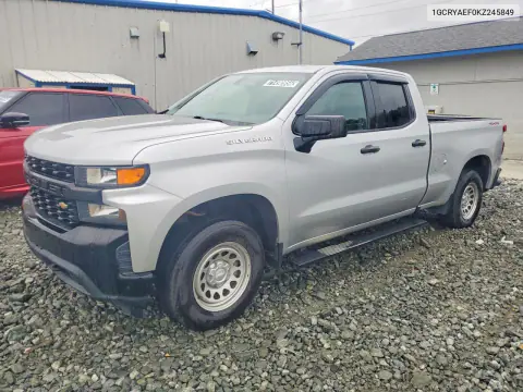 1GCRYAEF0KZ245849 — 2019 Chevrolet Silverado, Механические повреждения, фото до ремонта