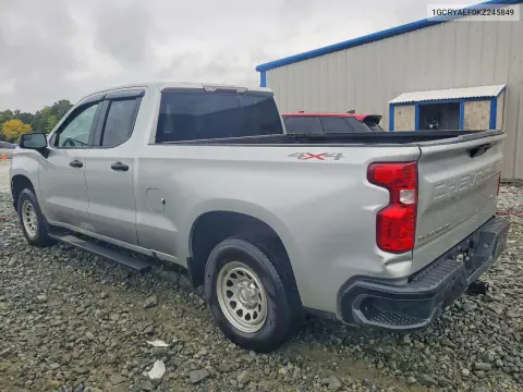 2019 Chevrolet Silverado K1500 VIN 1GCRYAEF0KZ245849 фото 2