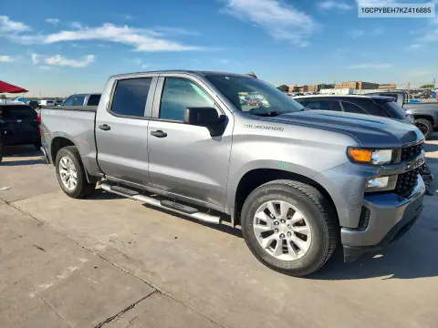 2019 Chevrolet Silverado K1500 Custom VIN 1GCPYBEH7KZ416885 фото 4