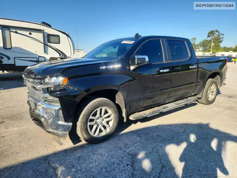 3GCPYDEK1KG113284 — 2019 Chevrolet Silverado, Передняя часть, фото до ремонта