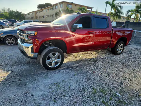 3GCUYDED8KG132371 — 2019 Chevrolet Silverado, Механические повреждения, фото до ремонта