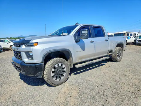 1GC4YME77LF303656 — 2020 Chevrolet Silverado, Задняя часть (Rear End), фото до ремонта