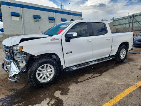 3GCUYDETXLG285830 — 2020 Chevrolet Silverado, Передняя часть (Front End), фото до ремонта