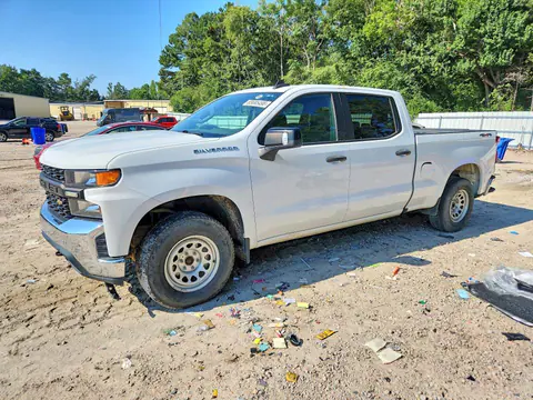 1GCPYAEH0LZ295595 — 2020 Chevrolet Silverado, Передняя часть (Front End), фото до ремонта