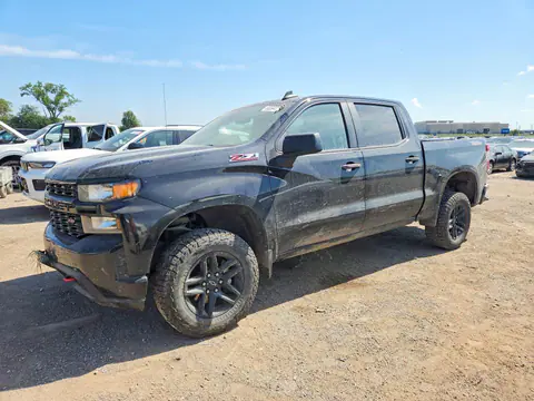 1GCPYCEF8LZ164621 — 2020 Chevrolet Silverado, Передняя часть (Front End), фото до ремонта