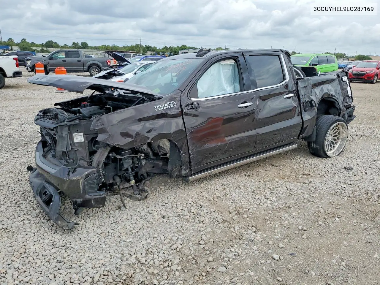 2020 Chevrolet Silverado K1500 High Country VIN 3GCUYHEL9LG287169 фото 1