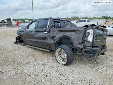 2020 Chevrolet Silverado K1500 High Country VIN 3GCUYHEL9LG287169 фото 2