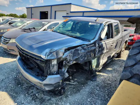 3GCPWDET0LG226045 — 2020 Chevrolet Silverado, Передняя часть, фото до ремонта