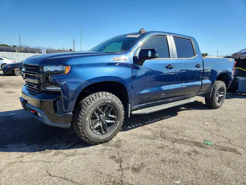 1GCPYFEL1LZ271792 — 2020 Chevrolet Silverado, Задняя часть (Rear End), фото до ремонта