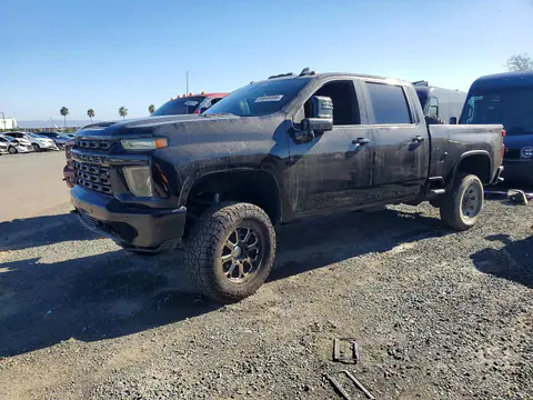 1GC4YNEY2LF217430 — 2020 Chevrolet Silverado, Передняя часть (Front End), фото до ремонта
