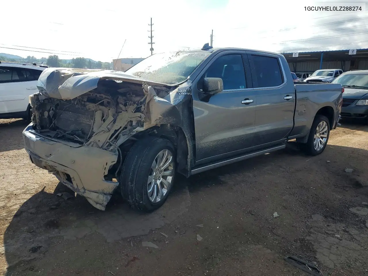 2020 Chevrolet Silverado K1500 High Country VIN 1GCUYHEL0LZ288274 фото 1