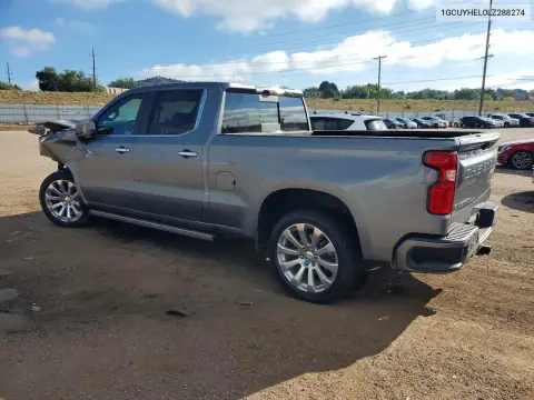 2020 Chevrolet Silverado K1500 High Country VIN 1GCUYHEL0LZ288274 фото 2