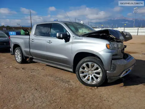 2020 Chevrolet Silverado K1500 High Country VIN 1GCUYHEL0LZ288274 фото 4