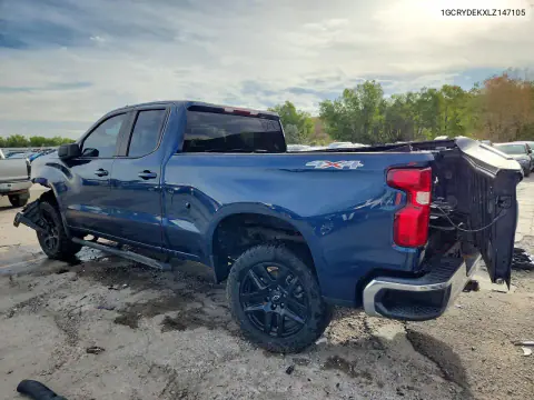 2020 Chevrolet Silverado K1500 Lt VIN 1GCRYDEKXLZ147105 фото 2