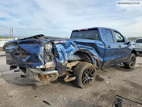 2020 Chevrolet Silverado K1500 Lt VIN 1GCRYDEKXLZ147105 фото 3