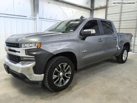 3GCPWCED6LG366653 — 2020 Chevrolet Silverado, Вандализм, фото до ремонта