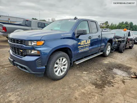 1GCRYBEH8LZ248197 — 2020 Chevrolet Silverado, Передняя часть, фото до ремонта