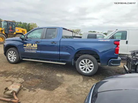 2020 Chevrolet Silverado K1500 Custom VIN 1GCRYBEH8LZ248197 фото 2