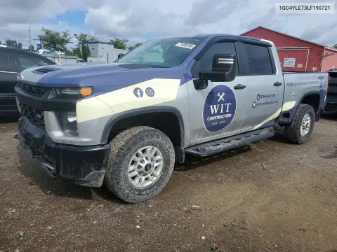 2020 Chevrolet Silverado K2500 Heavy Duty VIN 1GC4YLE73LF190721 фото 1