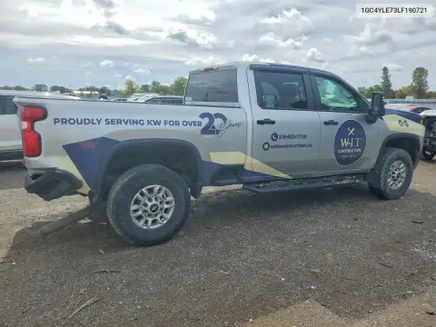 2020 Chevrolet Silverado K2500 Heavy Duty VIN 1GC4YLE73LF190721 фото 3
