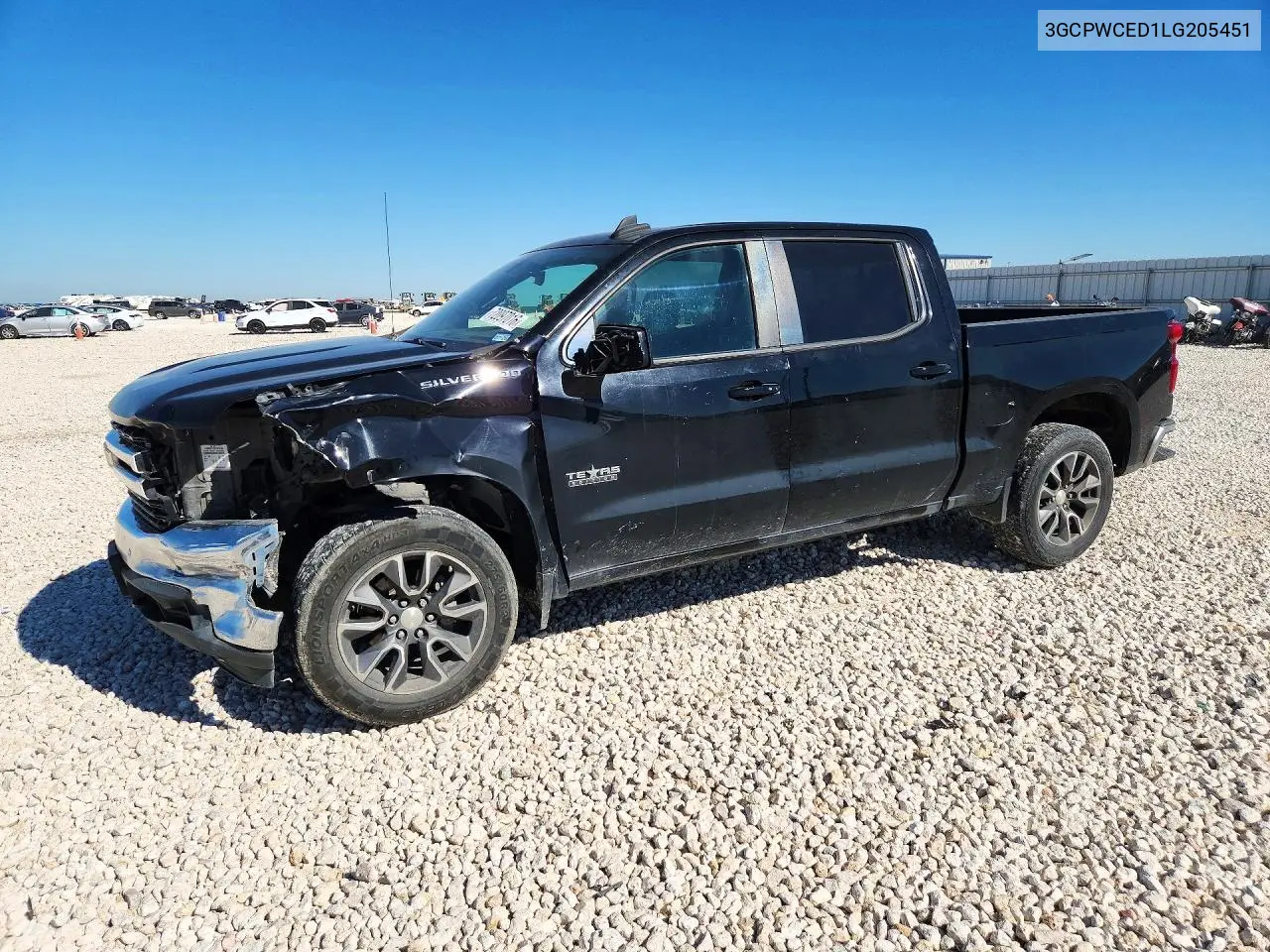 2020 Chevrolet Silverado C1500 Lt VIN 3GCPWCED1LG205451 фото 1