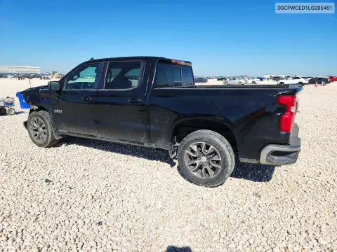 2020 Chevrolet Silverado C1500 Lt VIN 3GCPWCED1LG205451 фото 2