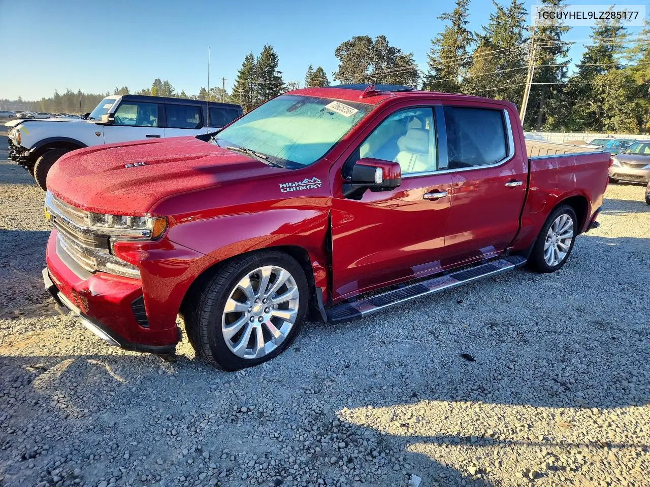 2020 Chevrolet Silverado K1500 High Country VIN 1GCUYHEL9LZ285177 фото 1