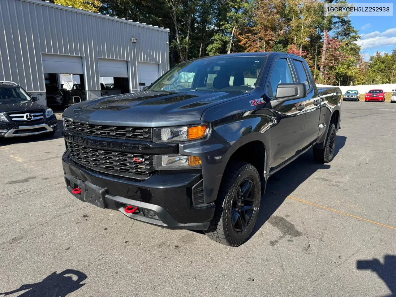 2020 Chevrolet Silverado K1500 Trail Boss Custom VIN 1GCRYCEH5LZ292938 фото 1