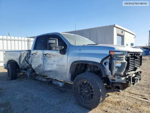 1GC5YLE70LF186761 — 2020 Chevrolet Silverado, фото 4 с аукциона Copart 21.10.2026, Боковая часть