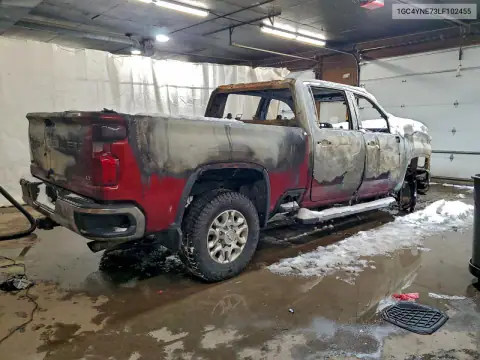 1GC4YNE73LF102455 — 2020 Chevrolet Silverado, фото 3 с аукциона Copart 22.10.2026, Пожар