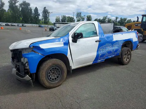 3GCNWAEF5MG279812 — 2021 Chevrolet Silverado, Опрокидывание (Rollover), фото до ремонта