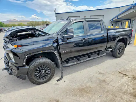1GC4YPE72MF173482 — 2021 Chevrolet Silverado, Передняя часть (Front End), фото до ремонта