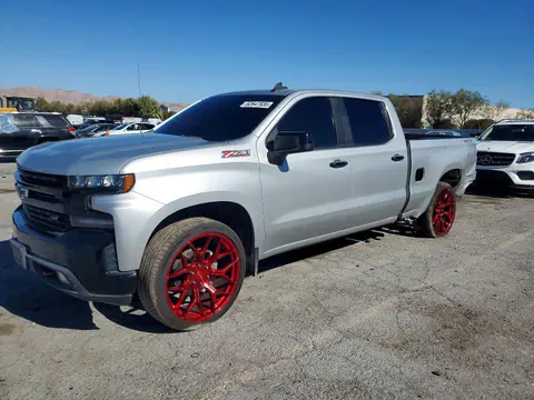 1GCPYFED0MZ259479 — 2021 Chevrolet Silverado, Задняя часть (Rear End), фото до ремонта