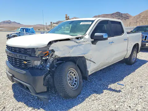 1GCPWAEH5MZ210922 — 2021 Chevrolet Silverado, Передняя часть (Front End), фото до ремонта