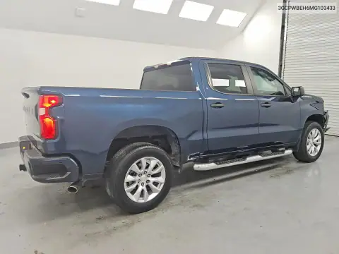 3GCPWBEH6MG103433 — 2021 Chevrolet Silverado, фото 3 с аукциона Copart 15.10.2026, Передняя часть