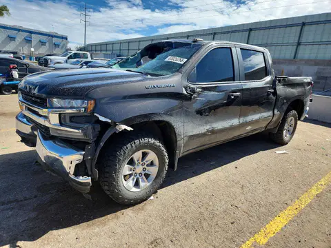 1GCUYDED3MZ396553 — 2021 Chevrolet Silverado, Передняя часть (Front End), фото до ремонта