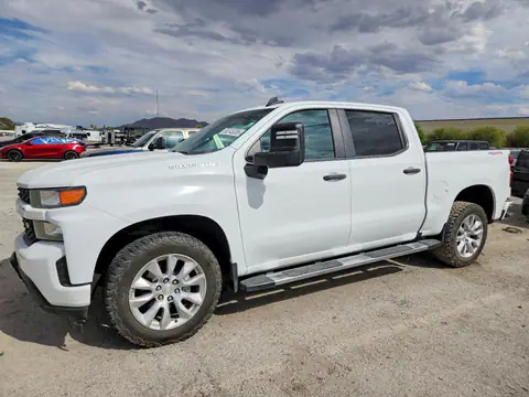 3GCUYBEFXMG375818 — 2021 Chevrolet Silverado, Передняя часть (Front End), фото до ремонта