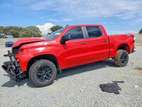 1GCPYCEH5MZ126024 — 2021 Chevrolet Silverado, Передняя часть (Front End), фото до ремонта