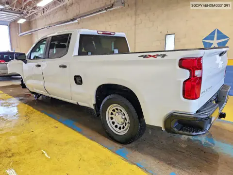 2021 Chevrolet Silverado K1500 VIN 3GCPYAEHXMG331391 фото 2