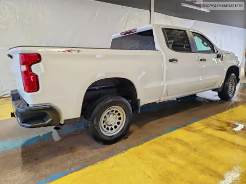 2021 Chevrolet Silverado K1500 VIN 3GCPYAEHXMG331391 фото 3