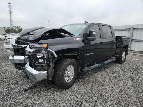 1GC4YNEY6MF283772 — 2021 Chevrolet Silverado, Передняя часть (Front End), фото до ремонта