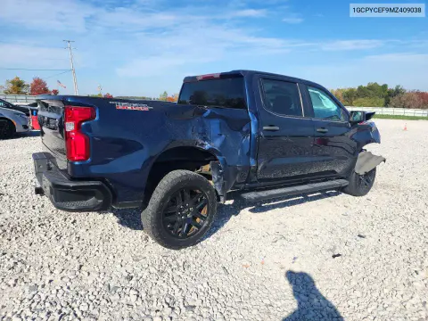2021 Chevrolet Silverado K1500 Trail Boss Custom VIN 1GCPYCEF9MZ409038 фото 3