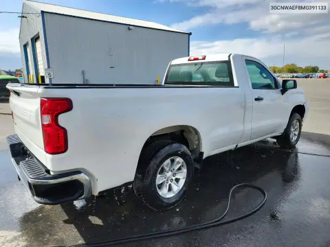 2021 Chevrolet Silverado C1500 VIN 3GCNWAEF8MG391133 фото 3