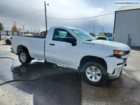 2021 Chevrolet Silverado C1500 VIN 3GCNWAEF8MG391133 фото 4