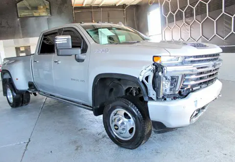 1GC4YVEY8NF270409 — 2022 Chevrolet Silverado, Передняя часть (Front End), фото до ремонта