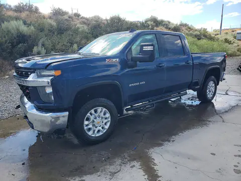 1GC4YNEY7NF163156 — 2022 Chevrolet Silverado, Передняя часть (Front End), фото до ремонта