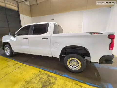 2022 Chevrolet Silverado K1500 VIN 3GCPDAEK9NG553963 фото 2